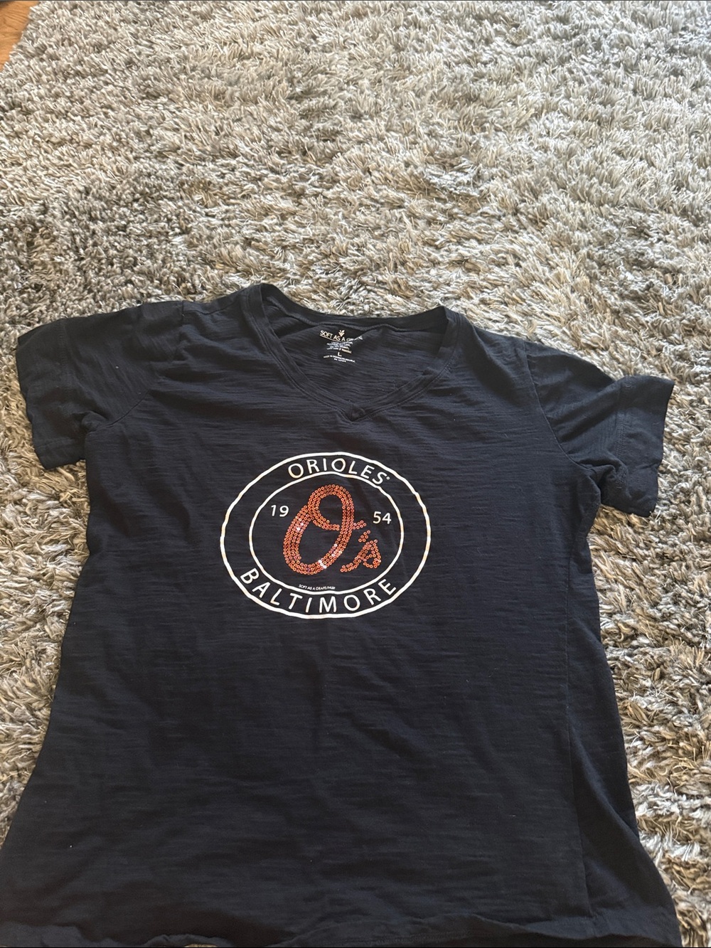 Baltimore Orioles Black Graphic Tee